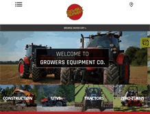 Tablet Screenshot of growersequipment.com